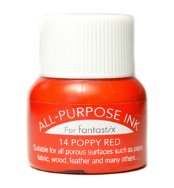 Poppy Red - All Purpose Ink