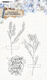 Celebrate New Beginnings nr.515 - Clearstamp