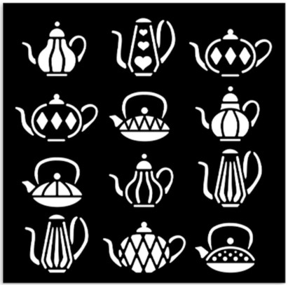 Alice in Christmas - Tea Pots