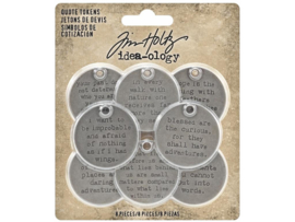 Tim Holtz Quote Tokens