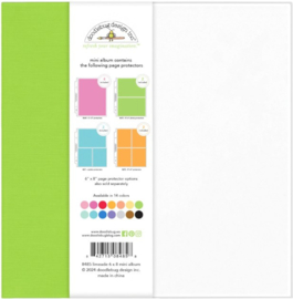 Doodlebug Mini Album - Limeade #OP BESTELLING#