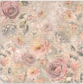 Fabric Sheets Shabby Rose