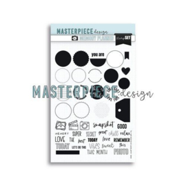 Masterpiece Memory Planner Stempelset - Snapshot labels