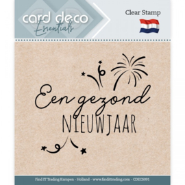 Clear Stamps - Een gezond nieuwjaar