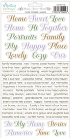 Home, Sweet Home - Stickers Words
