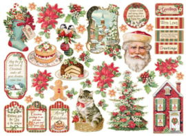 Classic Christmas Die Cuts - Chipboard