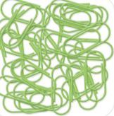 Mini Paperclips Limeade