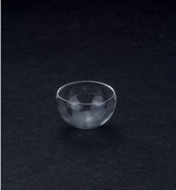 Glass Domes, Clear, Half Circle