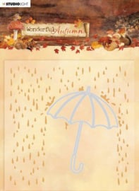 Wonderful Autumn nr. 06 - Embossing Folder With Die Cut