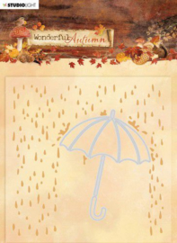 Wonderful Autumn nr. 06 - Embossing Folder With Die Cut