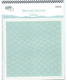 Mermaid Shimmer - Stencil