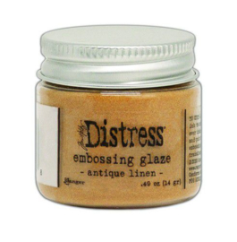 Antique Linen - Distress Embossing Glaze Powder
