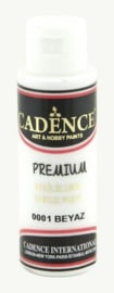 White - Cadence Premium Acrylic Paint (semi matt)
