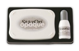 Stazon Inkpad Set Opaque Metallic Cotton White