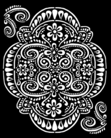 Amazonia Lace - Thick Stencil (0,5 mm)