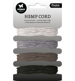 Hemp Cord Shades of grey Consumables nr.17