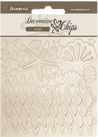 Silent Sea Shells & Net - Decorative Chips