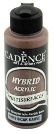 Warm Brown - Hybrid Acrylic Paint (semi matt)