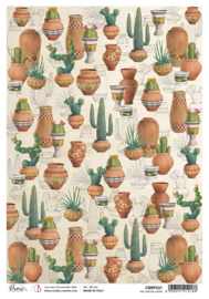 Sonora - Cactus Lover - Rijstpapier