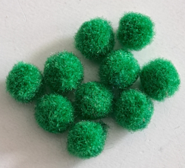 Pompons Donkergroen