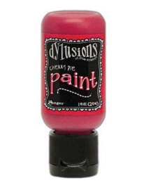 Cherry Pie - Dylusions Paint Flip Cap Bottle