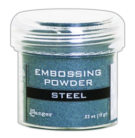 Embossing poeder -  Metallic Steel