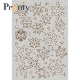 Snowflakes - Chipboard A5