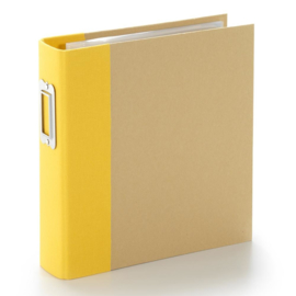 Simple Stories Sn@p! Designer Binder - Yellow