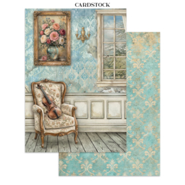 Symphony - Junk Journal Backgrounds & Cut-Outs