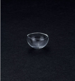 Glass Domes, Clear, Half Circle