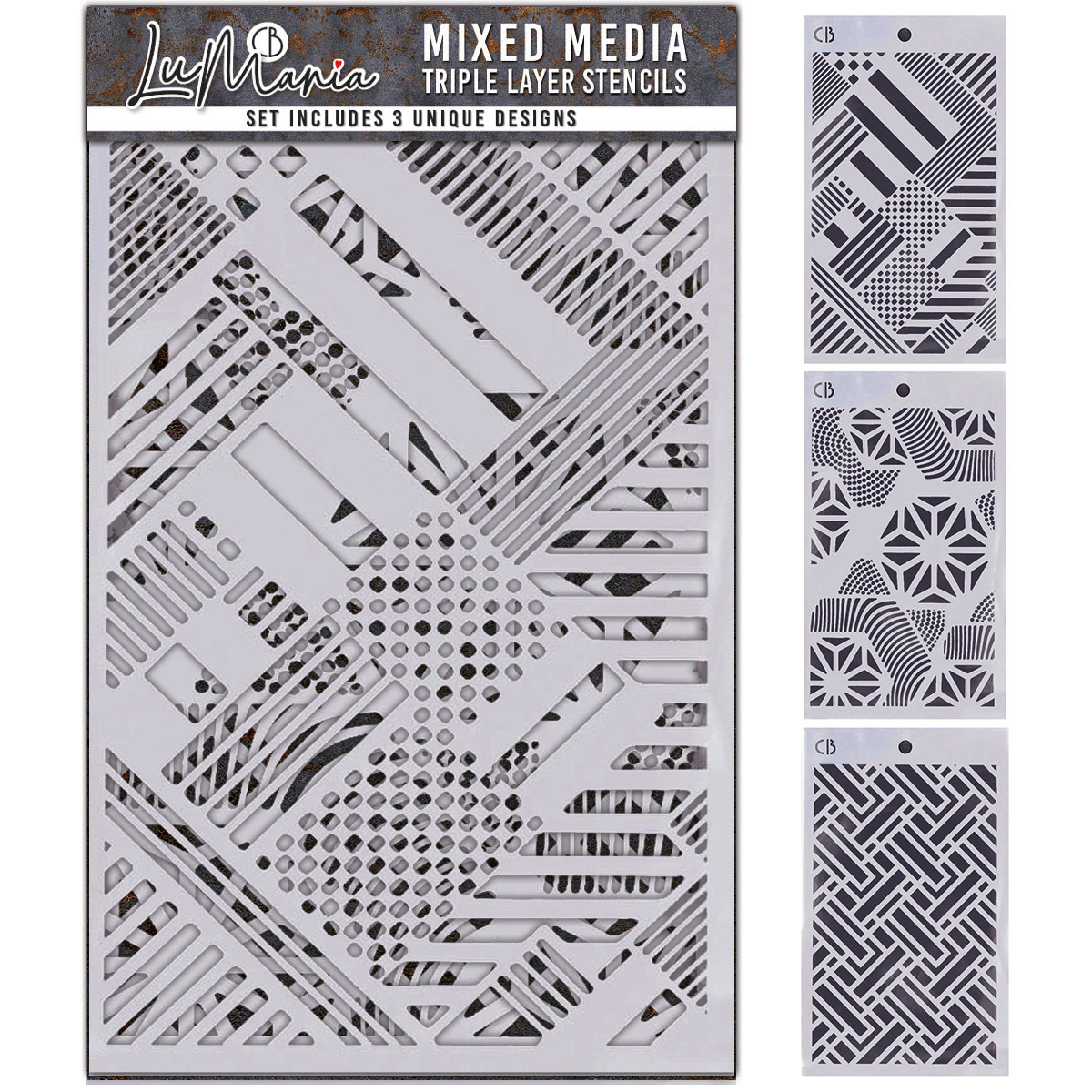 Stencil Mix – Triple Layer Set #005