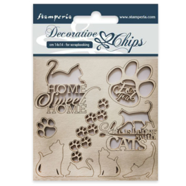 Cats - Decorative Chips