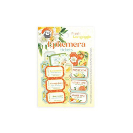 Fresh Lemonade - Ephemera Tickets set