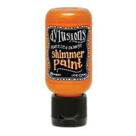 Squeezed Orange - Dylusions Shimmer Paint Flip Cap Bottle