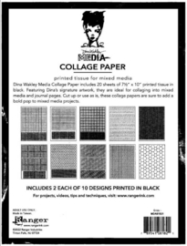 MEdia Collage Paper Grid