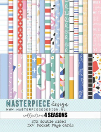 Masterpiece Pocket Page kaartjes - 4 Seasons