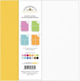 Doodlebug Mini Album - Bumblebee #OP BESTELLING#