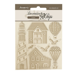 Sea Land Lighthouse - Decorative Chips