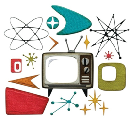 Thinlit - Tim Holtz Atomic Retro