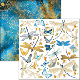 Indigo Fussy Cut Pad - 6x6"