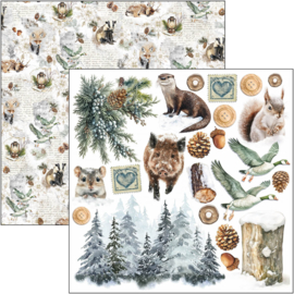 Forest Tales - Fussy Cut Pad