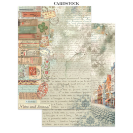 Art of Travelling - Junk Journal Stickers, Backgrounds, Cut-Outs