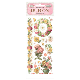 Rose Parfum Rub-On - Flowers and Garland