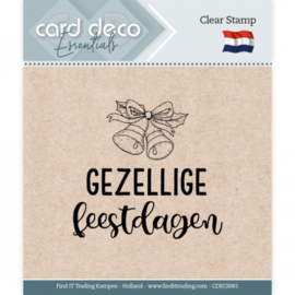 Clear Stamps - Gezellige Feestdagen