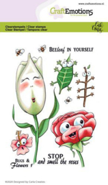 Bugs & Flowers 1 - Clearstamp