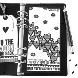 Planner Essentials 57 - Heart Overlay