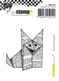 Renard Origami - Mini Clingstamp