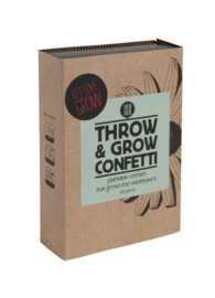 Throw & Grow confetti - Let love grow