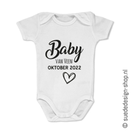 Romper | Baby geboortedatum