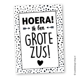 Sticker kaart | Grote Zus